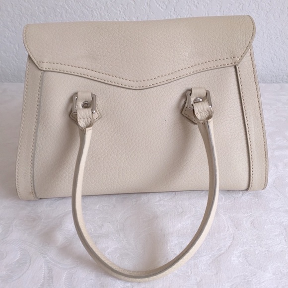 dooney & bourke taupe lock key flap bag - Picture 2 of 10